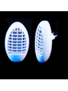 2er Set Mückenstecker mit LED Licht ohne Nachfüllen Mückenschutz Insektenschutz