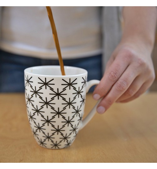 6 Tassen Kaffeebecher groß Kaffeetasse Kaffeetassen Set...
