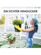 Blumentopf Rattan Blumenkübel Übertopf Pflanzentopf Pflanzkübel Blumenkübel groß