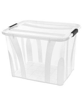 Aufbewahrungsbox mit Deckel Kunststoffboxen Box Kisten Stapelboxen