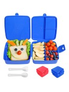 2er Set Brotdose Kinder Lunchbox Snackbox Brotbox Bento Box Jausenbox