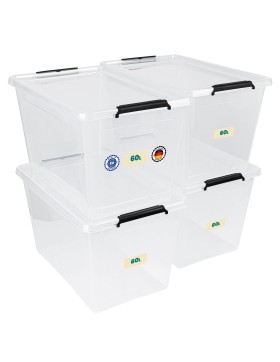 Aufbewahrungsbox 4er Set 60 Liter