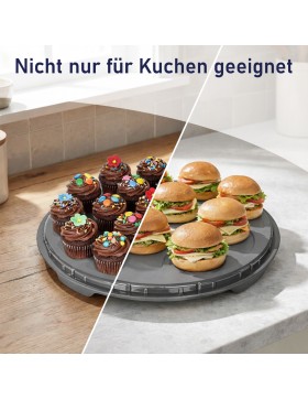 Kuchen Transportbox Tortentransportbox Ø 30cm mit Griff Tortenbox Tortenplatte