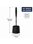 Klobürste WC Bürste Klobürstenhalter Bürsten Garnitur Kunststoff Toilette