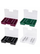4er Set Sortimentskasten Kleinteilemagazin Organizer Schraubenbox Sortierkasten